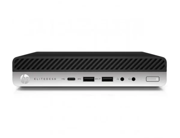 کامپیوتر مایکرو استوک HP EliteDesk 600 G5 Core i5(9500t) Ram 8GB DDR4 SSD 256GB Desktop Mini