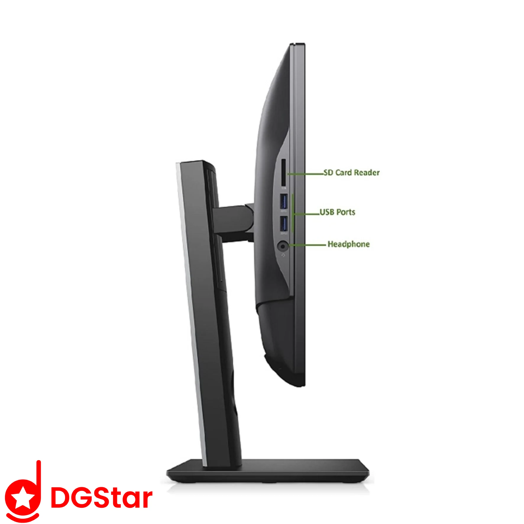 مانیتور all in one dell 3050 استوک با CPU i5 با رم 8 , هارد 500گیگ