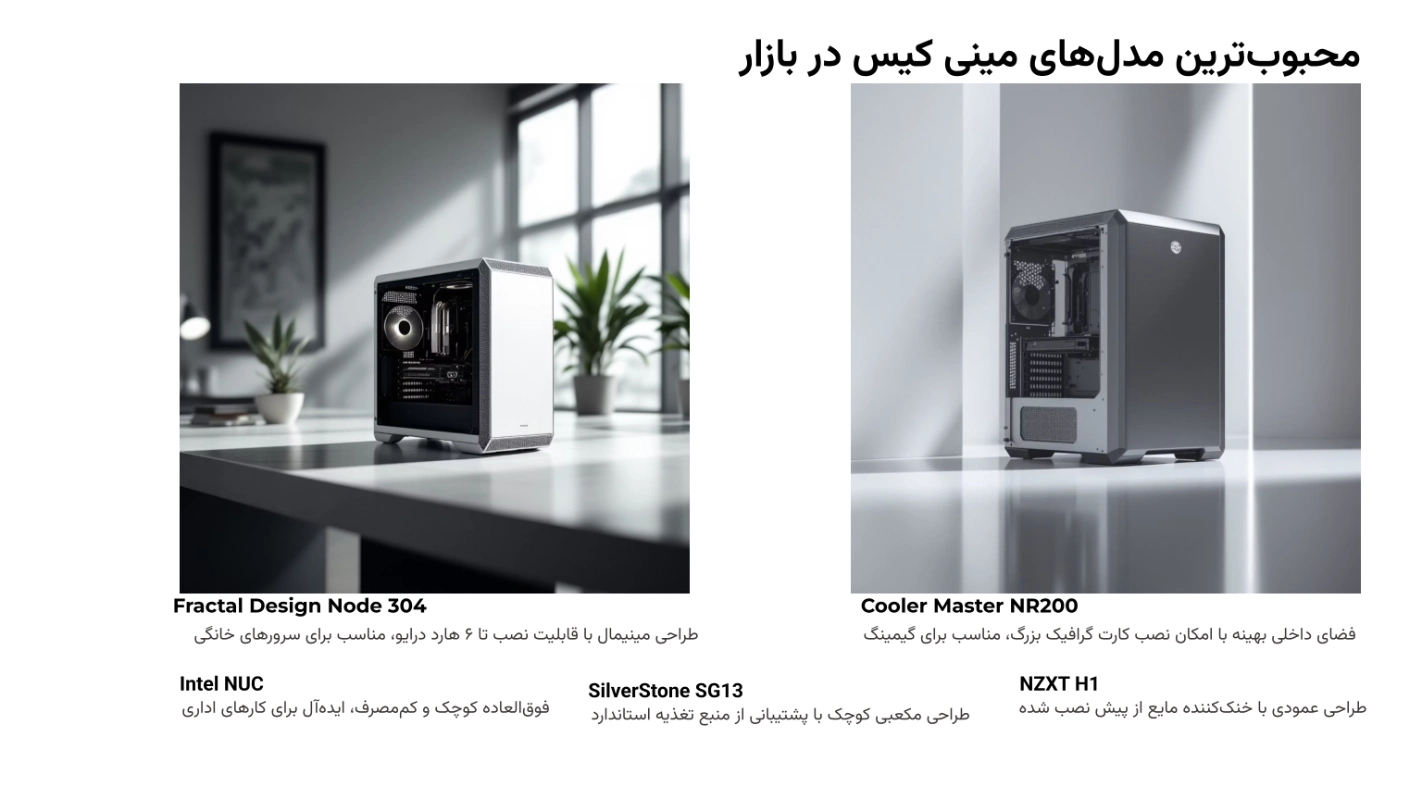 محبوب‌ترین مدل‌های مینی کیس در بازار