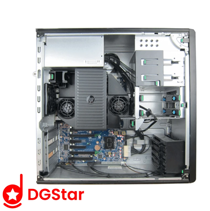 کیس استوک HP Workstation Z440 سرور ورک استیشن حرفه ای سی پی یو /SSD256و xeon 2680 v4/ram 64gb ddr4/hdd 500gb