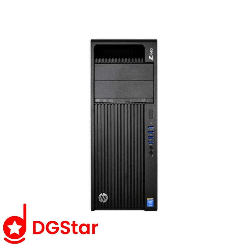 کیس استوک HP Workstation Z440 سرور ورک استیشن حرفه ای سی پی یو /SSD256و xeon 2680 v4/ram 64gb ddr4/hdd 500gb